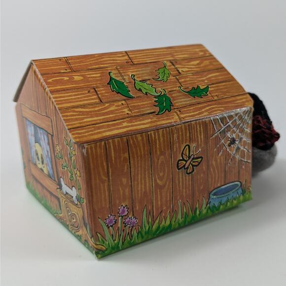 1998 Pound Puppies Plush 07/12 Mary Meyer Doghouse Puppy Dog Collectible Box - Picture 4 of 11